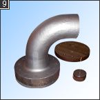 火力発電部品 エルボ